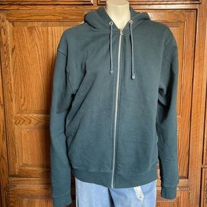 Good American Boyfriend Zip Sweatshirt